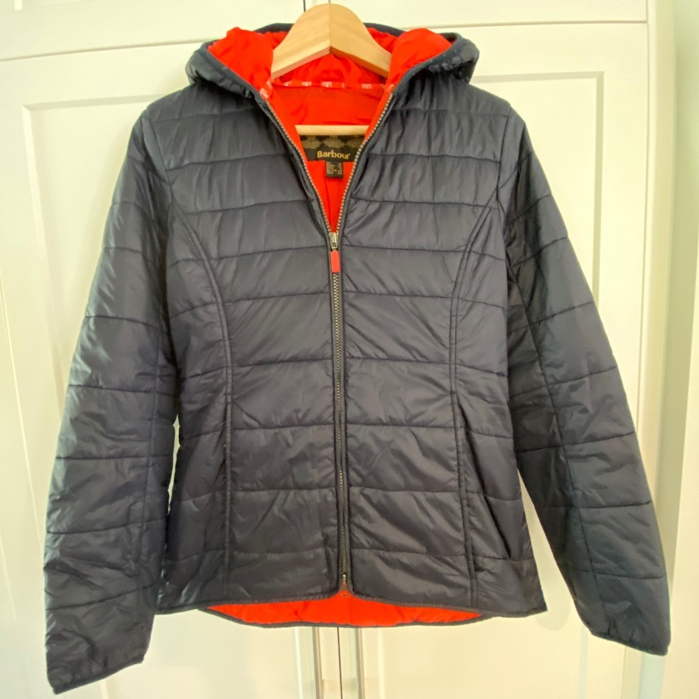 Ladies Barbour 'Whitford' Baffle Quilt Jacket - EUC